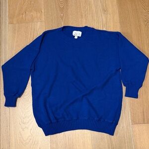 Vintage Royal Blue Sweater